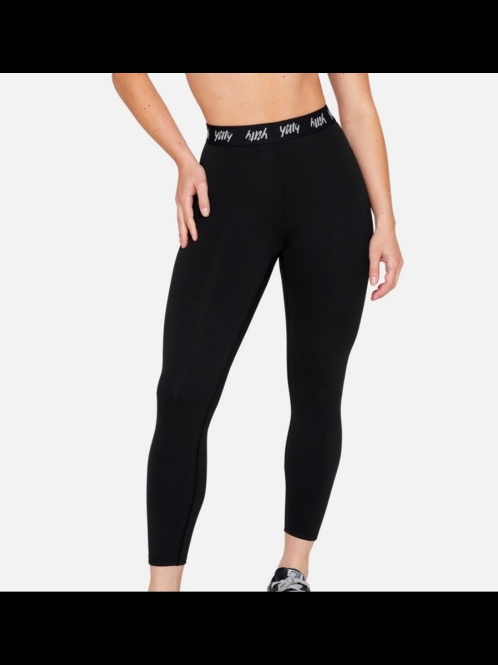Yitty Black High-Waist Leggings